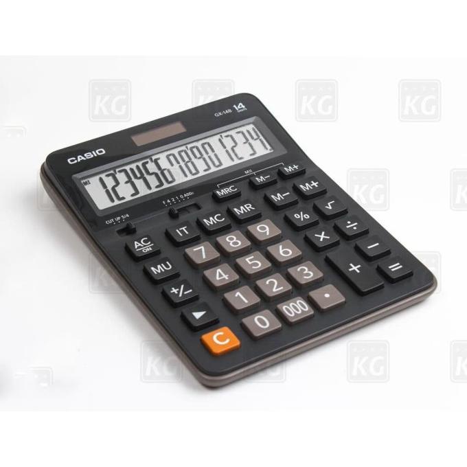 

KALKULATOR CASIO GX 14B ORIGINAL - 14 DIGIT - 2 POWER - LARGE DISPLAY