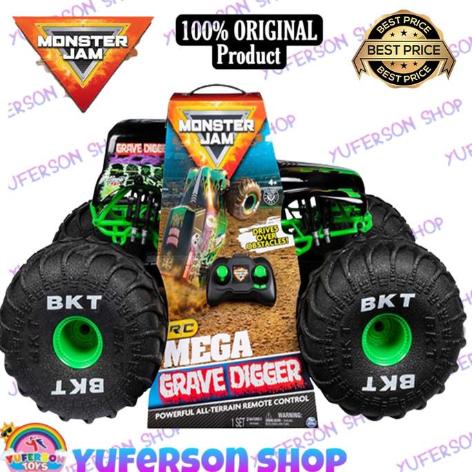 Monster Jam Mega Grave Digger All Terrain RC 1: 6 Scale
