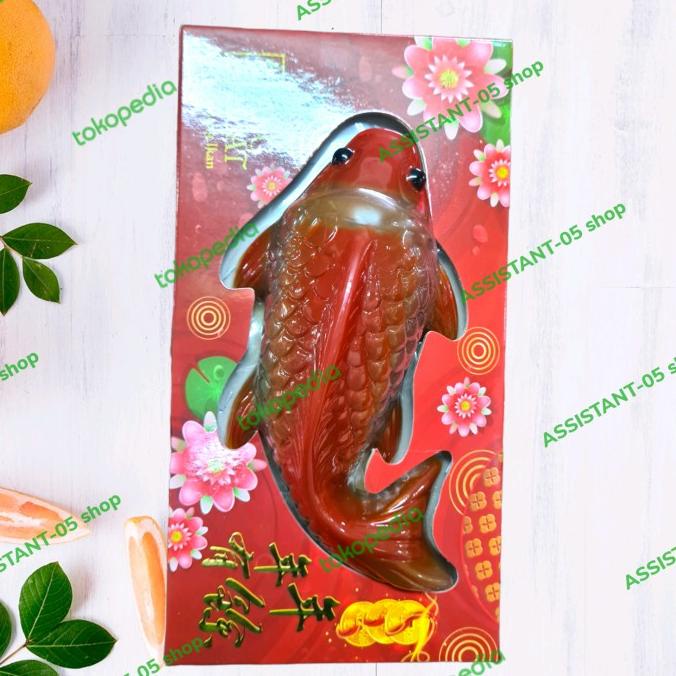 

Ang Huat Kue Keranjang Bentuk Ikan/Kue Keranjang Ang Huat Limited Edition