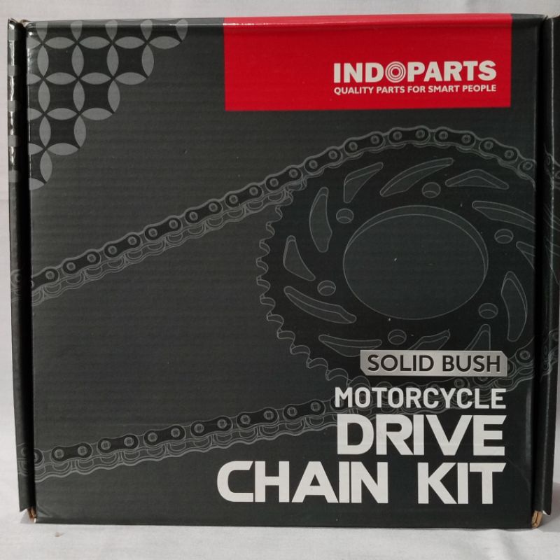 Gir Set/ Gear Set/ Drive Chain Kit Supra X 125 FI Indoparts