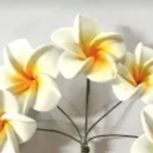 *#*#*#] bunga jepun imitasi Bali jepit panjang