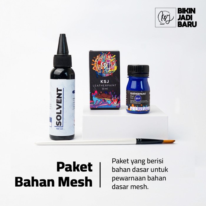 Paket Repaint Sepatu & Perawatan Sepatu lengkap Merek KSJ