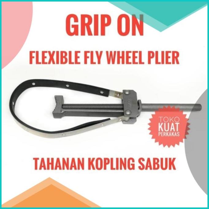 Grip On flexible fly wheel holder / tahanan pully matic model sabuk 2