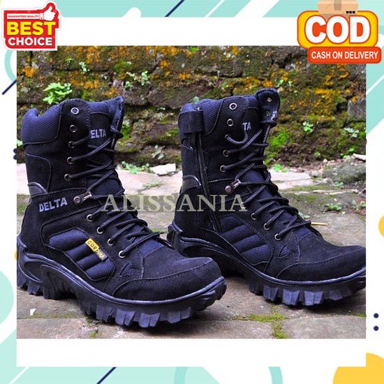Fashion Kulit Asli Original Sepatu Boots Pria Tinggi Formal Footwear Cowok Dewasa Kerja Lentur Handm