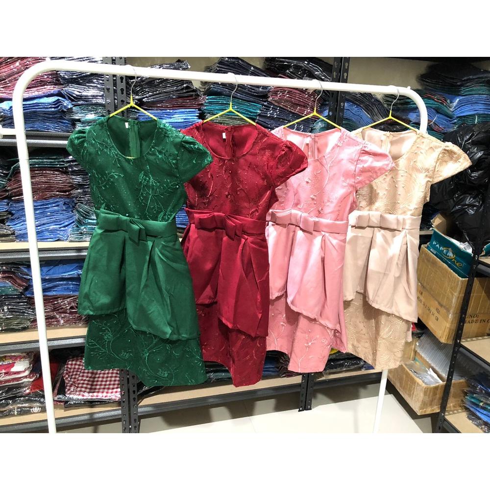 {DTS} gaun anak perempuan Claira 1-7tahun / baju pesta anak / baju ulang tahun anak perempuan / gaun
