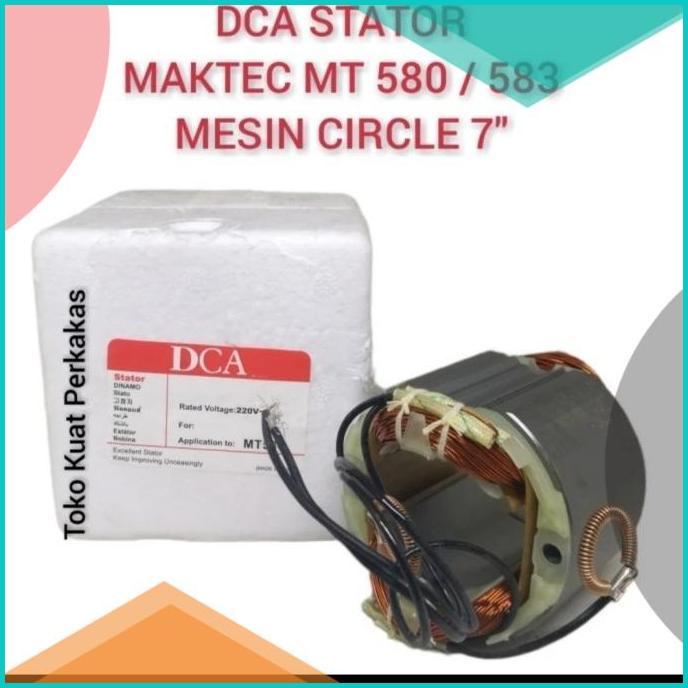 Stator DCK bantalan armature mesin circle potong kayu 7" Maktec MT 58
