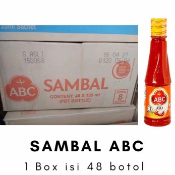 

Sambal Abc Botol 135Ml Per Dus