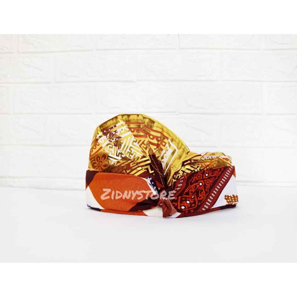 Promo Udeng Bali Kotak Coklat - Udeng Murah Udeng Jadi Udeng Bali Cod