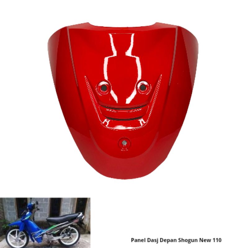 PANEL DASI DEPAN SHOGUN NEW 110 SHOGUN R MERAH