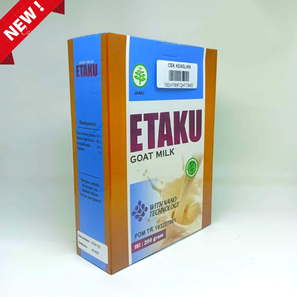 

Baru - Susu Etaku - Susu Etawa Bubuk Atasi Nyeri Pinggang Sendi Lutut Osteoarthritis Rematik Asam Urat Osteoporosis Aman Alami Halal BPOM !