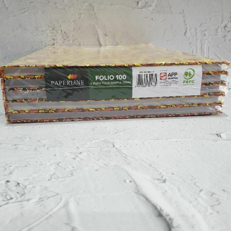 

Limited - Buku Hardcover Folio Paperline 100 Lembar ..