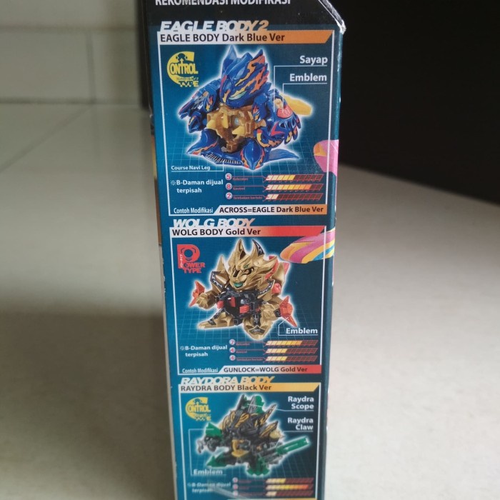 b-daman costumize body 2