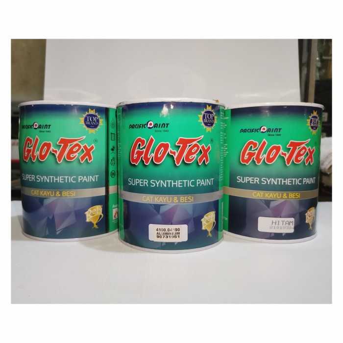 Jual Cat kayu besi 1Kg Hitam Putih Silver Aluminium