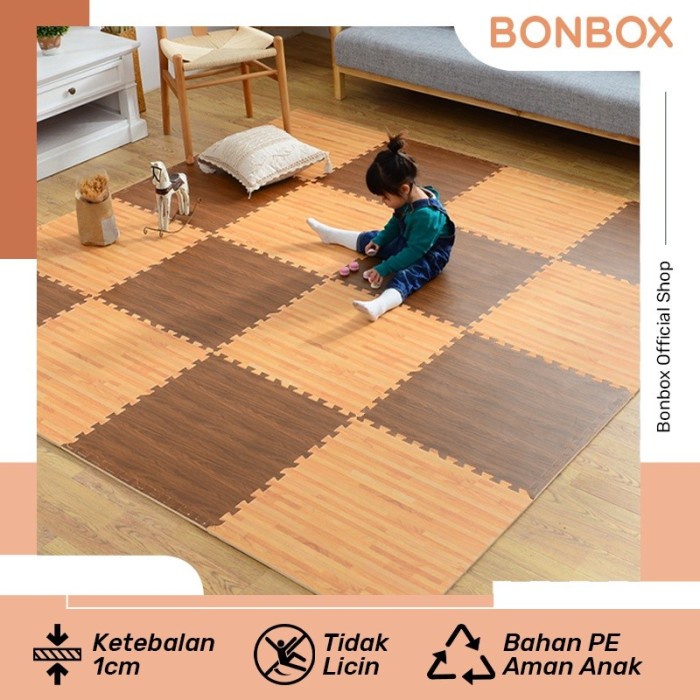 $$$$] Karpet Matras Puzzle Alas Lantai Tebal 30x30CM - BONBOX BMP30