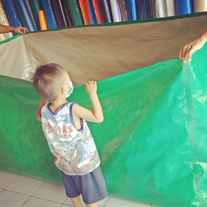 

kolam terpal kotak ukr P. 8m x .1. 2m x 1m. A20.oriental