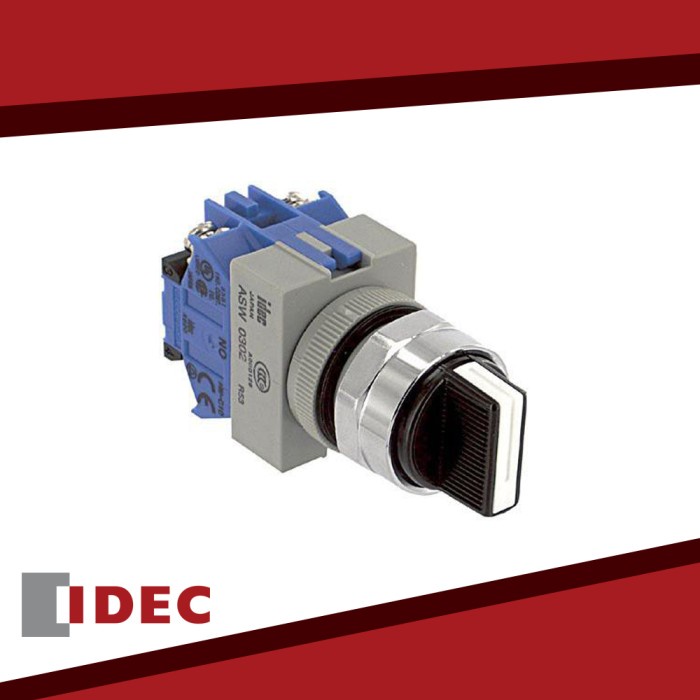 [Ori] Selector Switch Asw 0320 Idec Terbatas