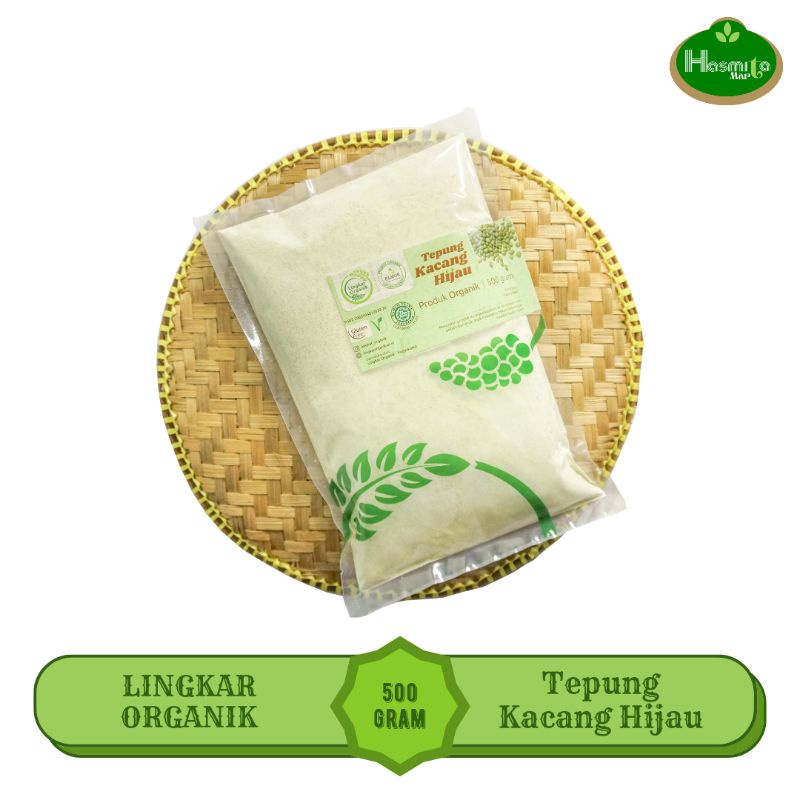 

Lingkar Organik - Tepung Kacang Hijau 500Gr