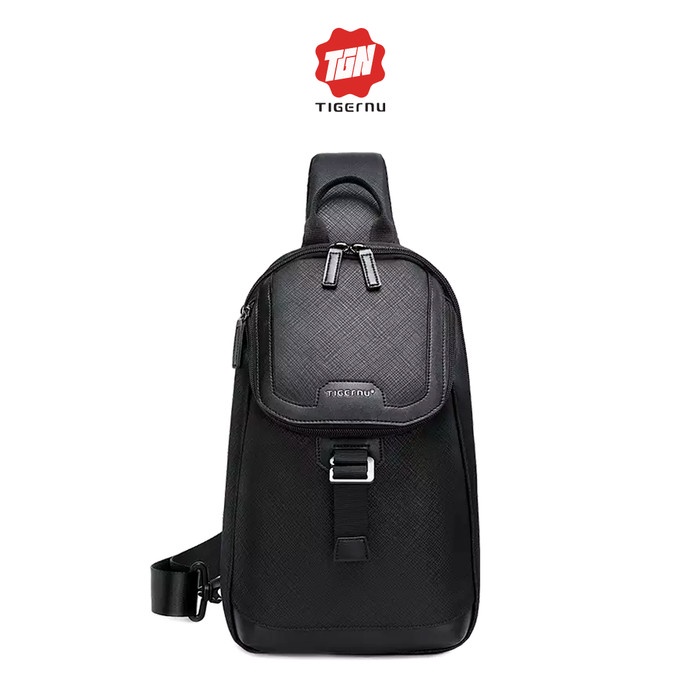 TIGERNU T-S8179 Crossbody Shoulder Bag - Tas Selempang BLACK ORIGINAL 100%