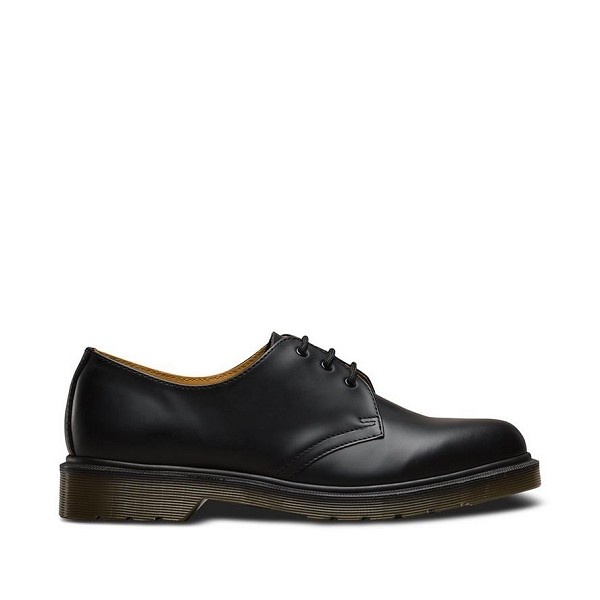 DR MARTENS 1461 NARROW PW BLACK SMOOTH LEATHER ORIGINAL100% ORIGINAL