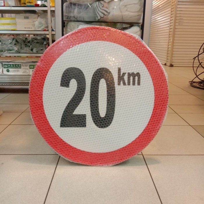 

Promo Papan Peringatan Rambu 20 Km
