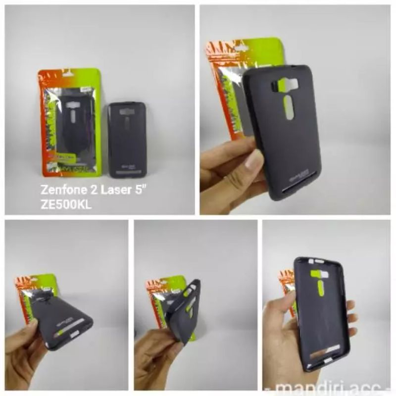 CASE SILIKON ASUS ZENFONE 2 LASER 5 ZE500KL SOFTCASE CASING MYUSER NEWGENE SOFTSHELL
