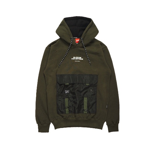 Bloods Sweater Hoodie Figon 02 Dark Green