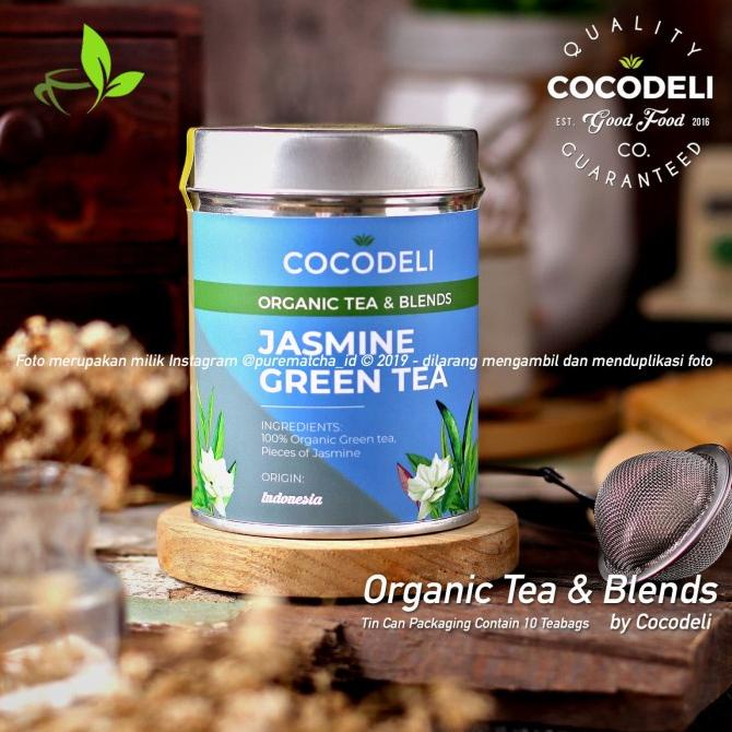 

Cocodeli - Jasmine Green Tea 1Tb Sample Organic Teh Organik Havelteh Kode 186