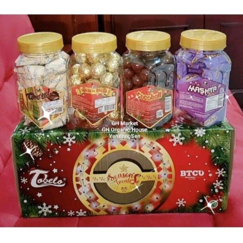 

Terbabru Tobelo Coklat Paket Hampers Natal Isi 4 Toples Cod