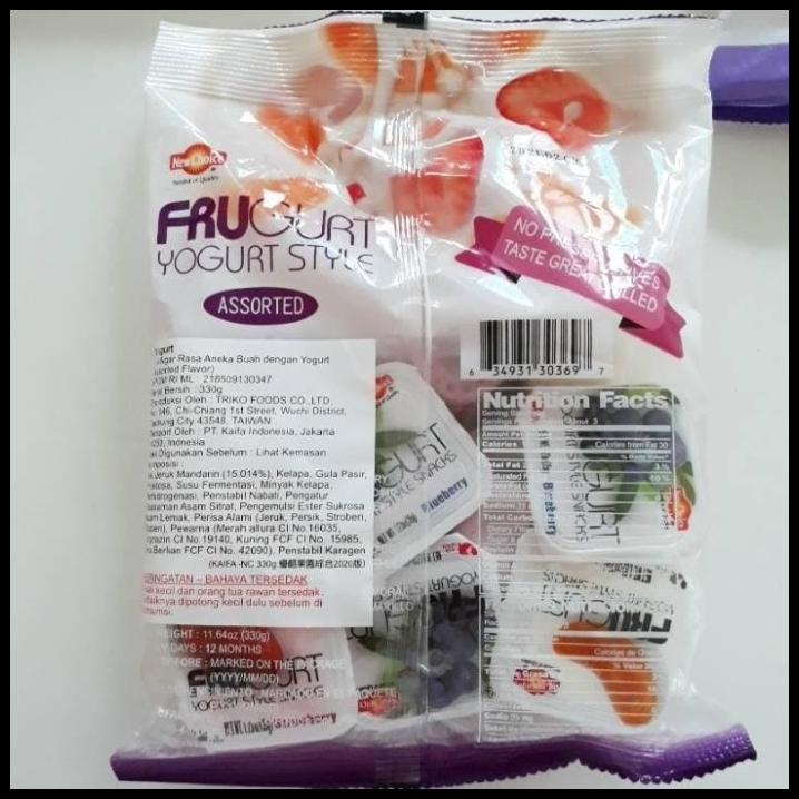 

DISKON NEW CHOICE FRUGURT FRUIT YOGURT GELS / AGAR JELI YOGURT + BUAH POTONG !!!!!!!