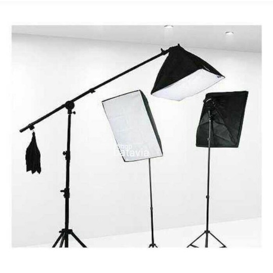 Paket Hemat Alat Perlengkapan Studio - Lighting Studio Set