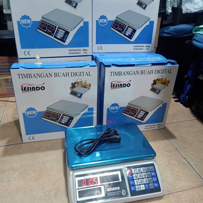 Promo Timbangan Buah Digital 40Kg Lesindo