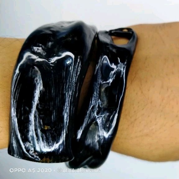 gelang akar bahar merah body hitam