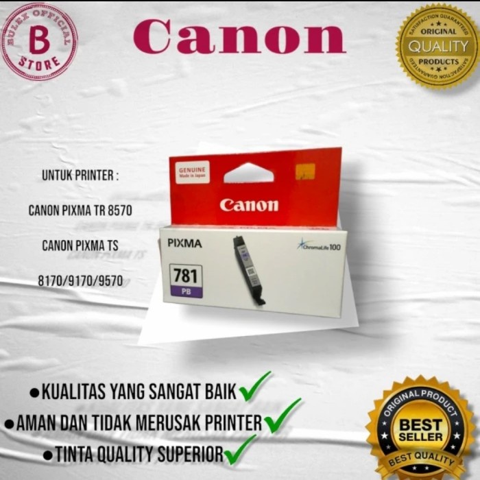

Gaya Tinta Canon 781 Pb Original