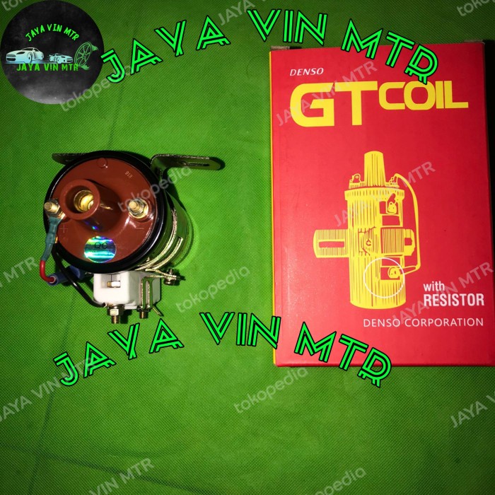 coil koil pengapian coil botol L300 bensin kaki 2 denso ori