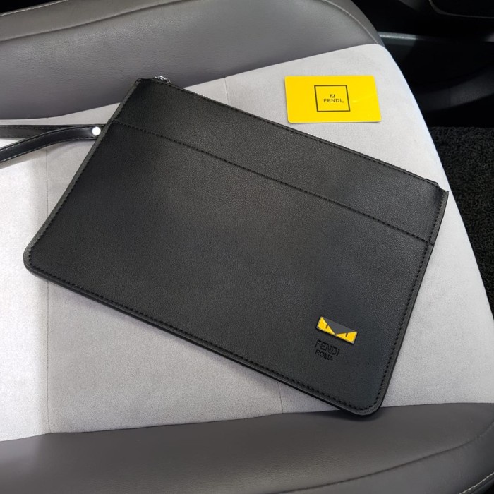 TAS TANGAN CLUTCH POUCH BAG HANDBAG KULIT BRANDED IMPORT WANITA PRIA