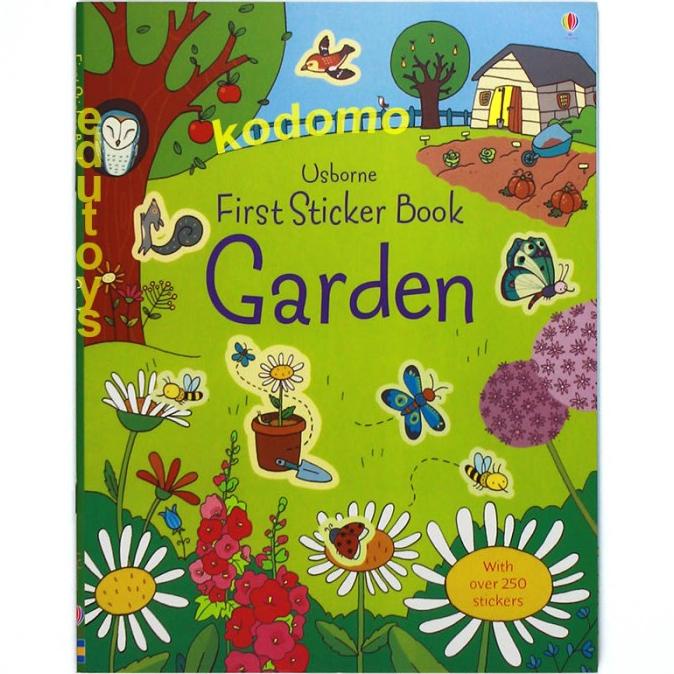 

SALE Usborne First Sticker Book - Garden, Buku Import Aktivitas Anak Termurah