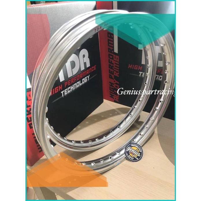 Velg TDR Er Shape Set 17 X 140 - 140 Warna Silver 20JVLZ3 sparepart 3