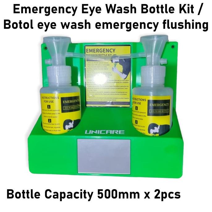 Emergency Eye Wash Bottle Kit / botol eye wash emergency flushing