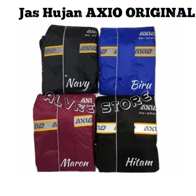 [CTA] JAS HUJAN AXIO SILVER SERIES 882-A ORIGINAL MANTEL HUJAN JAKET CELANA AXIO ORIGINAL 100% cod