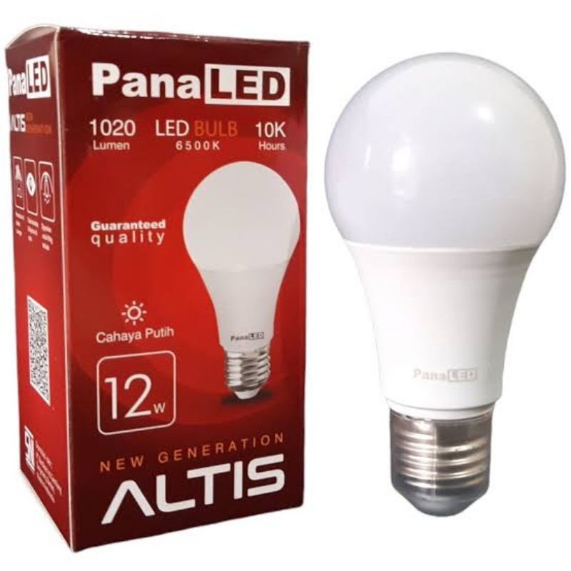 Lampu PanaLED Altis 12 Watt SNI / Lampu Bulb / Lampu LED / SNI
