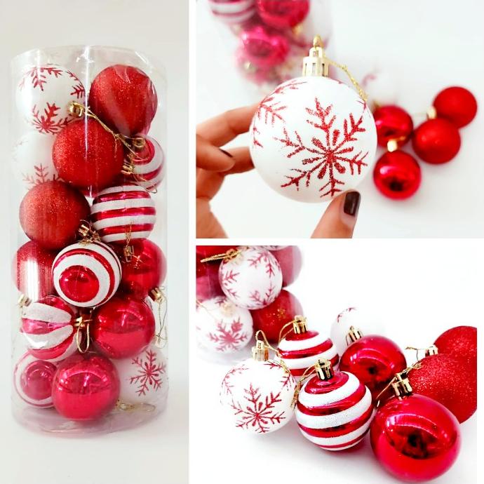 

Bola Natal Premium 6Cm Isi 24 Dekorasi Ornamen Natal Murah Grosir Stok Terbatas