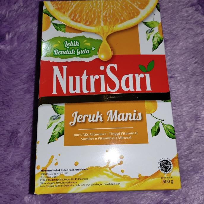 

Promo Nutrisari Jeruk Manis 500 Gr