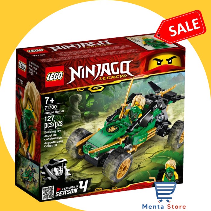 LEGO Ninjago 71700 Jungle Raider Kids Toys Kidz Station R Us Ninja Fun