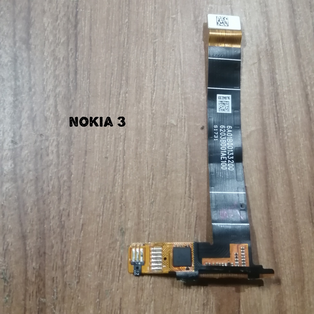 Nokia 3 Fleksibel Flexible Konektor LCD Copotan