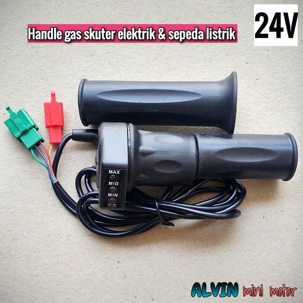 handle gas 24v skuter elektrik mr.jackie s899 s898 electric scooter sepeda listrik throttle kabel