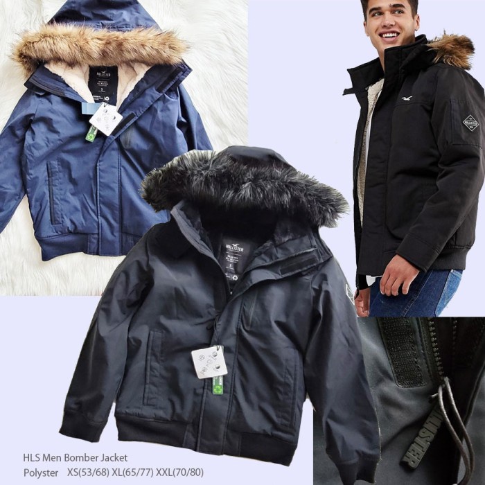 [COD] Jaket Hollister All-Weather Faux-Fur-Lined Parka Original Terbatas