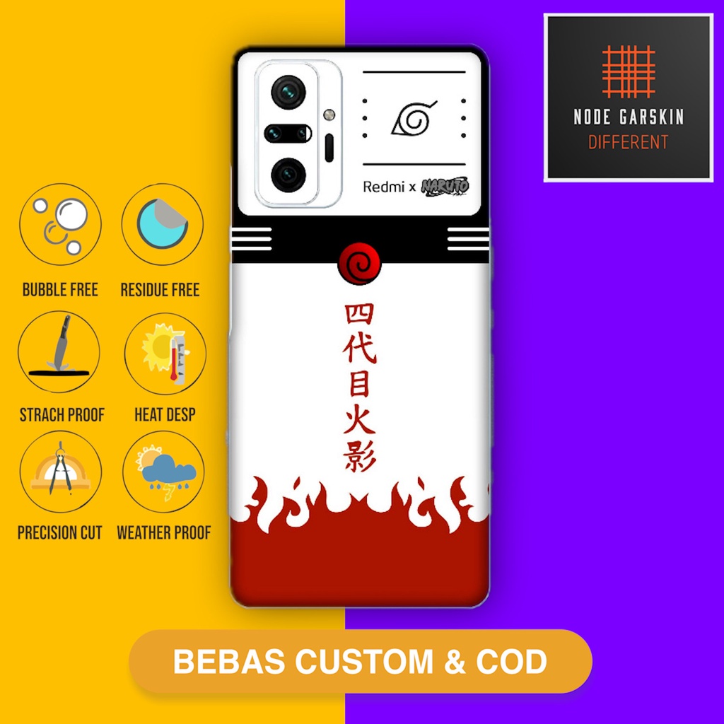 Garskin Skin Redmi Note 10 Pro Fullbody Atau Backonly minatoo  - Vinyl Protector