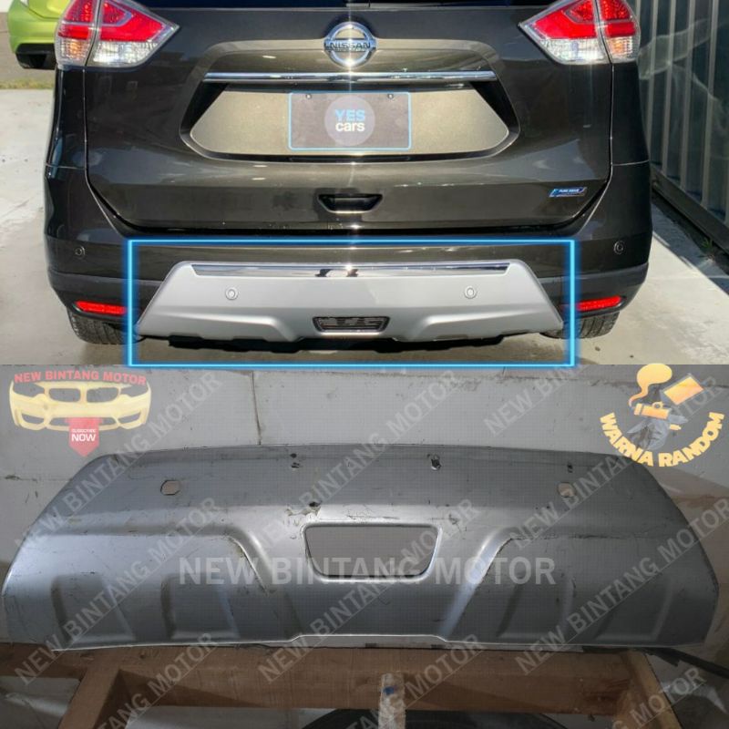 Cover bumper belakang nissan xtrail x trail T32 xtremer 2016 2018 original