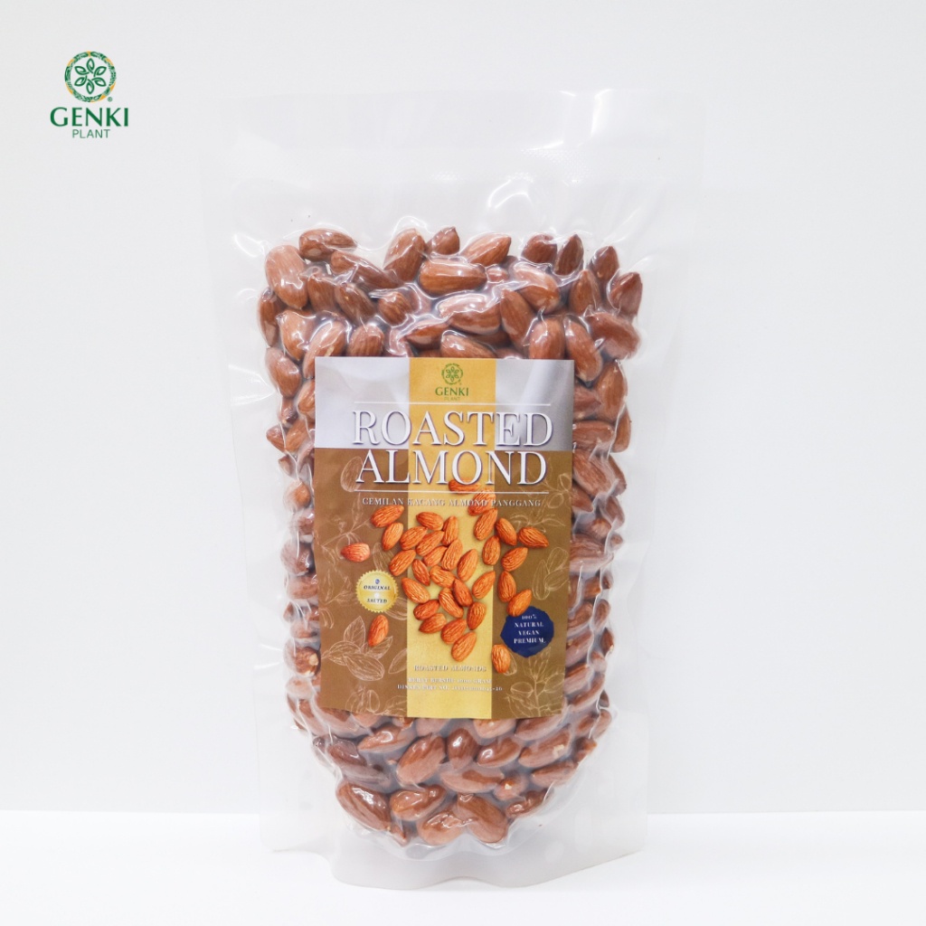 

Roasted Almond / Kacang Almond Panggang - 500 G