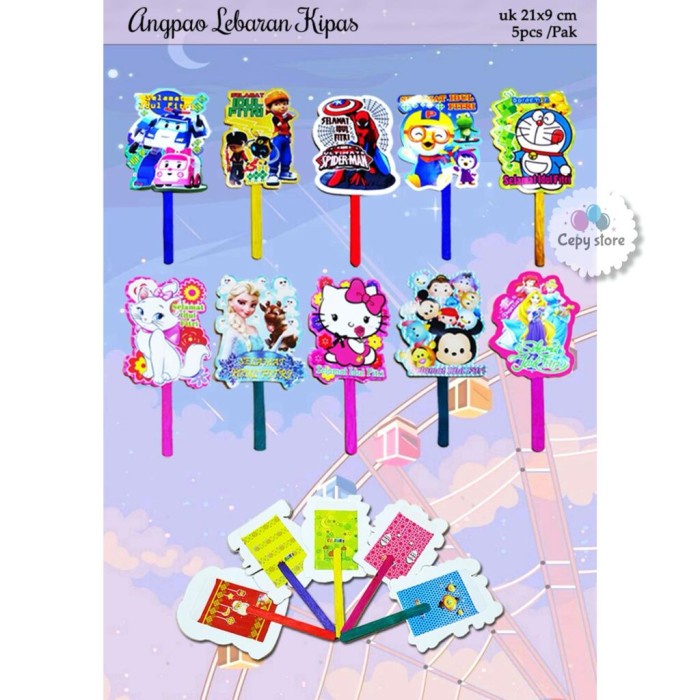 

Amplop Lebaran Idul Fitri / Angpao Idul Fitri / Amplop Karakter KIPAS